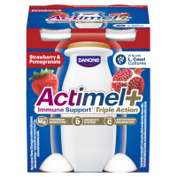 Actimel Strawberry & Pomegranate 4x 100g 400g