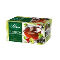 BiFix Premium Porzeczka z agrestem i wiśnią Herbatka owocowa 20szt.