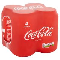 Coca-Cola Napój gazowany 4 x 330 ml