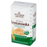 Polskie Młyny Mąka Szymanowska pszenna krupczatka typ 450 1 kg