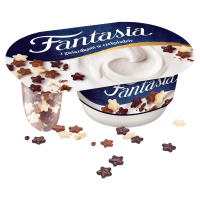 Danone Fantasia Jogurt kremowy z gwiazdkami w czekoladzie