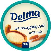 Delma Margaryna półtłosta ze szczyptą soli 450 g