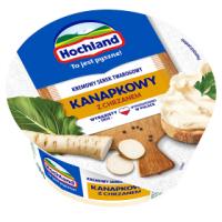 Hochland Kremowy serek twarogowy kanapkowy z chrzanem 130 g