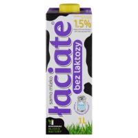 Łaciate mleko UHT bez laktozy 1,5 %