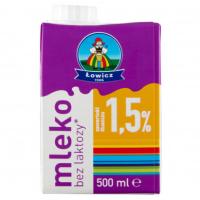 Łowicz Mleko łowickie bez laktozy UHT 1, 5% 500ml