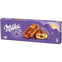 Milka Cake & Choc Ciastka biszkoptowe z kawałkami czekolady mlecznej 175 g (5 sztuk)