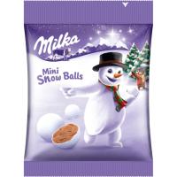 Milka Mini Snow Balls Czekolada mleczna 100 g