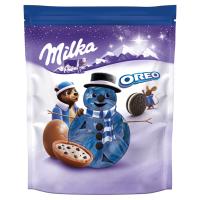 Milka Mini Snow Balls Czekolada mleczna Oreo 86 g