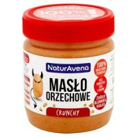 NaturAvena Naturalne Masło orzechowe crunchy 340g