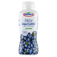 Piątnica Skyr Jogurt pitny typu islandzkiego Jagoda