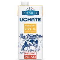 Polmlek Uchate mleko 2% tłuszczu UHT 1L