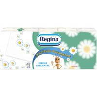 Regina Chusteczki higieniczne rumiankowe 4-warstwowe 10 paczek po 9 chusteczek