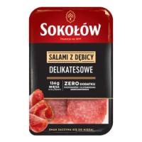 Sokołów salami z Dębicy Delikatesowe 100g