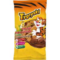 Tygryski Chrupki kukurydziane o smaku czekoladowym 70 g