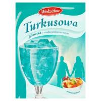 Wodzisław Galaretka turkusowa wieloowocowa 75 g